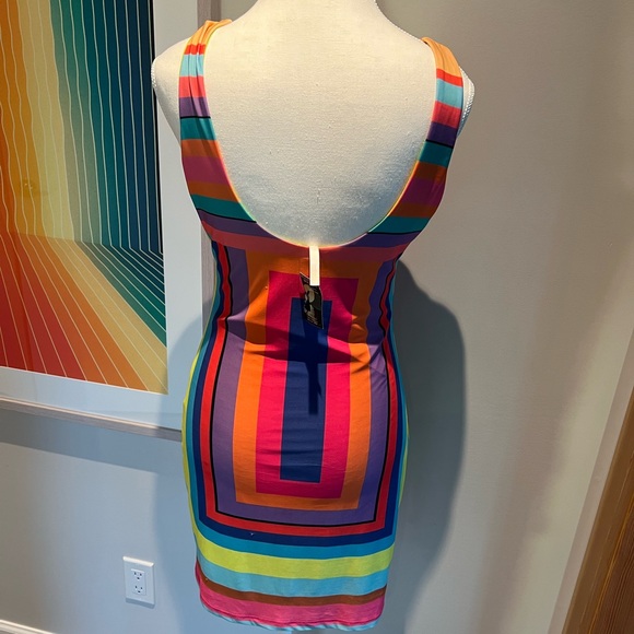 Dulce Carola- unworn modern geo print tunic - Picture 2 of 4